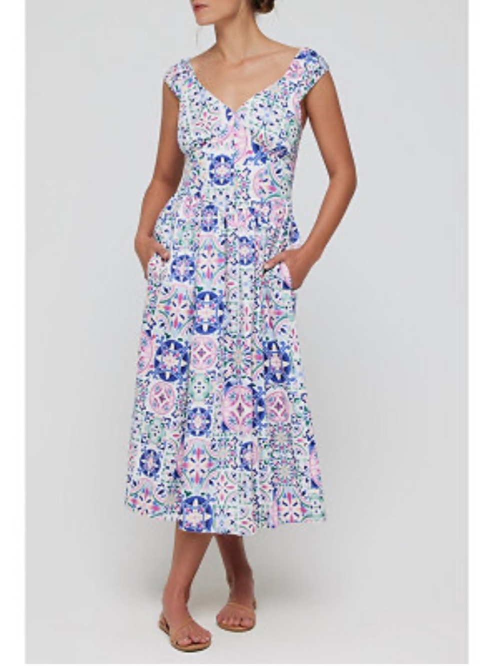 $260’Hermoza Valentina Floral sundress NWT MEDIUM